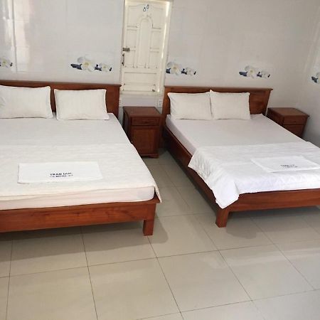 Aparthotel Nha Nghi Tran Duc Phú Mỹ Exterior foto